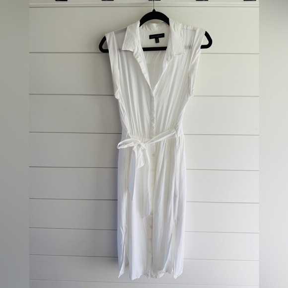 Banana Republic Dresses & Skirts - Banana Republic White Shirt Dress, Size Medium